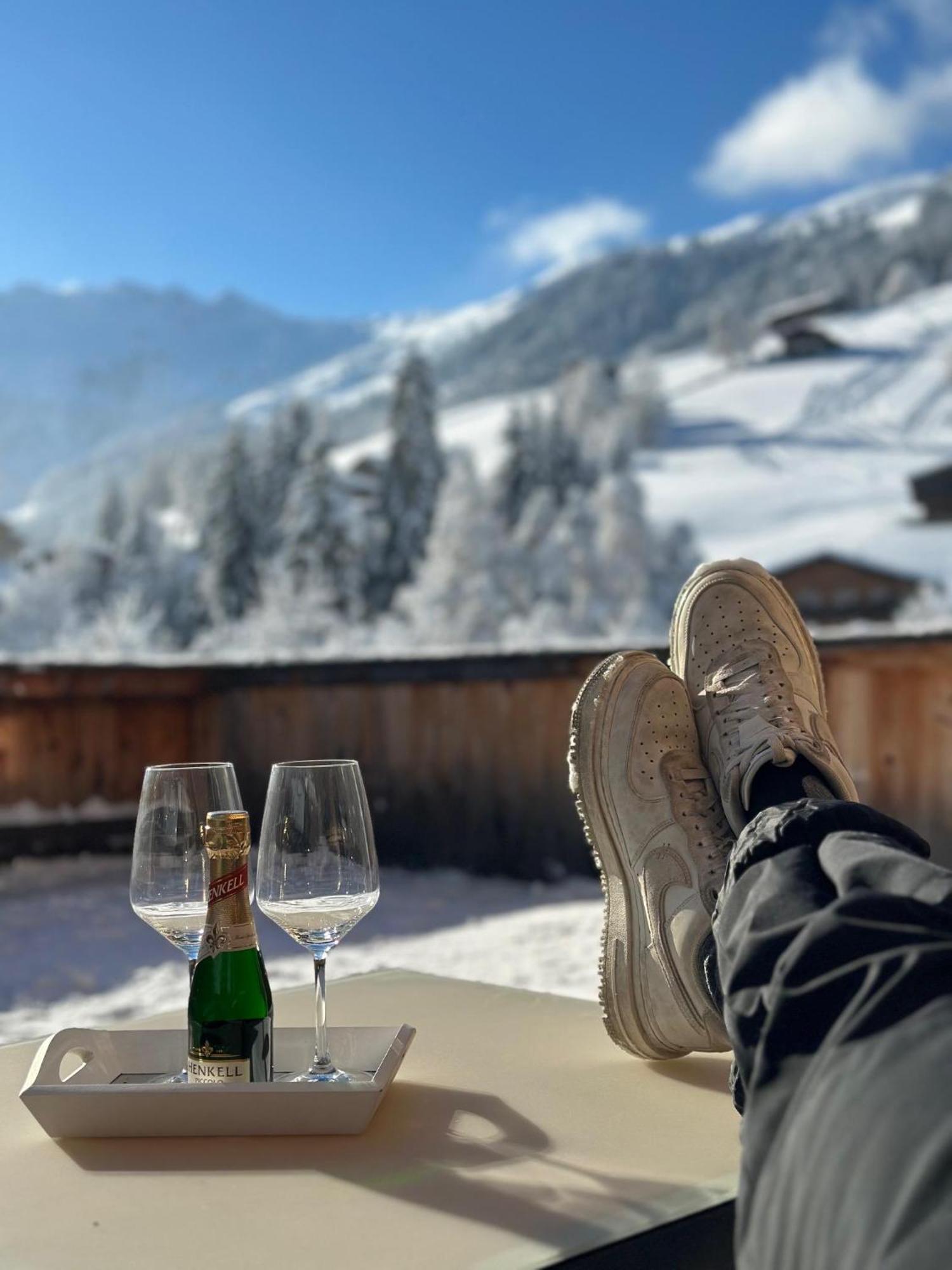 Ferienwohnung Kast'L Alpbach Buitenkant foto